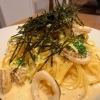 明太子のクリームスパゲティ