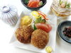 自家製メンチカツ「   ○・。＊　週替わりアザレアランチ　＊。・○」