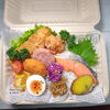 シイラフライ＆焼き鮭「本日のお弁当ラインナップのご案内」