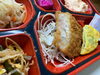 ロースカツ＆ほうれん草オムレツ「１１月２５日のお弁当🍱」
