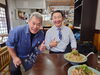 「久留米市から丸和パートナーズ社長さんと一緒に上陽町らく田屋チャンポン食べて来た‼️YouTube見てね(^O^)‼️。」
