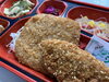 ハムカツ＆アジみりん干しフライ「３月１３日のお弁当🍱」
