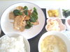 豚肉とピーマンの炒め「最近のランチ」