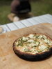 そして焼き上がり　　チョット焦がし気味です「おうち時間を愉しむ　『pizza窯』」