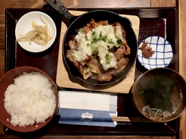 下町ホルモン食堂キクマツ の豚ちゃん焼き定食 立川ランチ まいぷれ 立川市