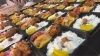 日替わり弁当「具だくさんの煮物、店頭に並んでいます！味が染みた手づくりの味」