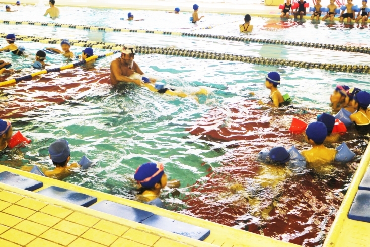「志木市の「小学校水泳授業委託事業」に行ってきました！」