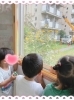 クレーン車に夢中。何を運んでいるのかな？「久しぶりのお散歩❤️【交野市・小規模保育園】」