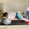 バランスボールでコアを鍛える🏋️✨「健康的な美ボディ目指して‼️🏋️ 【茅野市/整体×運動で健康アップ】」