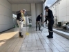 防滑加工で転倒事故を防止「雨の日も安心なエントランス・通路づくりをお手伝いします」