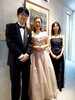 手前から、馬場さん、鳥井さん、林さん「応援その2」