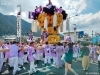 2023年10月17日撮影｜萩生西太鼓台（山根グラウンド統一寄せ）