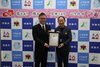 Ｒ６　全国梨選手権銅賞受賞報告　鴻巣市長表敬訪問「８月２８日（木）の販売情報　 彩玉、豊水徳用袋」