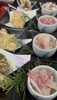 すき引きした鱗を唐揚げにして胃袋を下処理して和物に「舞鶴産・特大30キロ！天然くえ食べ尽くしコースのご案内」
