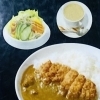 カツカレーセット