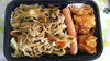 野菜炒めとチキンのトマトガーリック焼き「惣菜！」