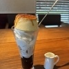 コーヒーゼリーとぷりんのパフェ