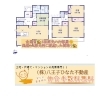 明るい南向きの間取りです「値下げしました！ついにラスト１になりました(^o^)／上壱分方町の新築一戸建て」