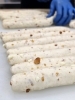 大きさの違うアーモンドが、楽しい食感になります「香ばしくてやさしい甘さ【アーモンドホワイトチョコベーグル】できました」
