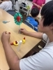 「すいか🍉とひまわり🌻の「うちわ作り」」
