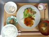 週替わりランチの白身魚の甘酢あんかけ「暑い🥵週末、ほっと一息しませんか。」