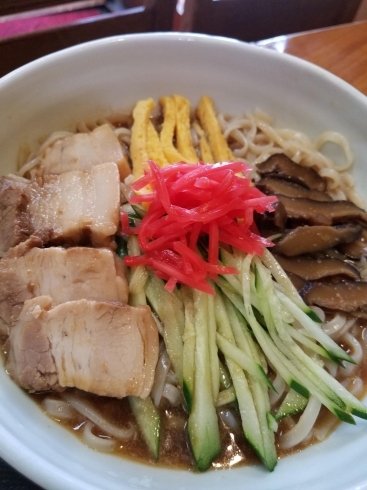 ごま酢うどん「お待たせしました！夏の人気メニュー『ごま酢うどん』始めました♪」