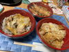 天丼、カツ丼、親子丼…具沢山で美味しかった！「こんな時だからこそ美味しいものを食べたい！でも…外食はテイクアウトで♪【柴又の歌姫 八ッ橋敬子】」