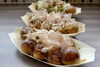ぜひ焼き立てのたこ焼きをお召し上がり下さい！「ドリンク増量中！たこ焼きとセットでどうぞ！」