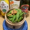 枝豆ペペロンチーノ