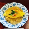 鶏と野菜の味噌煮込みオムライス