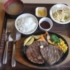 ラウンドステーキ定食