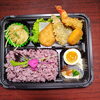 真アジフライエビフライクリームコロッケすり身フライ「2月７日のお弁当」