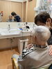 納得の仕上がりにニッコリな入居者様☺️「出張ヘアカット〜💇‍♀️✂︎💈」