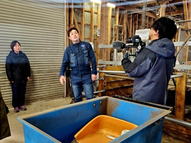 《高橋ファーム》のYouTubeも撮影中！「飯豊町への移住者希望体験ツアーに参加された方との交流から生まれた…人と人の繋がりです！」