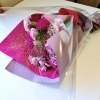 ご依頼の花束「ご家族で迎える特別な記念日、88歳のお誕生日を華やかにお祝いしました/大和高田市フレンチレストランヴィラージュ.アキヨシ」