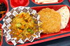 ドライカレーとチキンカツ＆豆腐ふわふわ揚げ「６月１８日のお弁当🍱」