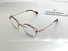 シンプルなシェイプにエッジの効いたブロウのついた１本「『Vivienne Westwood』よりフレーム再入荷しました。」