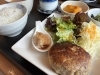 本日は【ハンバーーーグ】「蓮の花ランチ😋生米アイス⁉」