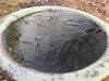 薄らと氷が・・「冬突入な気配がします。」