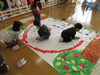 4歳児：テーマ💖なかよし💖「✂協同製作✂」