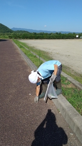 「8月の一斉清掃を行いました（●＾o＾●）」