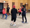 え？どういうこと？顔の向きどっち⁈「緋勇陣　前沢秋まつりに向けて演舞練習は続いています！」