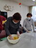 「『かぼちゃの白玉団子』を作りました🎃」