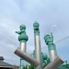 ■水遊び■【モンチッチ公園（西新小岩五丁目公園）-葛飾区西新小岩‐】モンチッチに会える公園