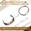 「指から抜けなくなって切ったリングを、ウェーブタイプにリメイクしました✨   」