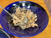 手作り おかず ほっとする味「今日のおばんざい3品のご紹介（大根の梅ゆかり漬け・ピーマンと油揚げの塩昆布和え・豚バラとれんこんのオイスター炒め）」