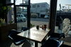 施工を終えたガラス面店内「店舗ガラスを全面コーティングしました！【節電/ガラスコート/施工事例/大分市】」