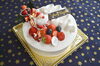Xmas 生デコレーションケーキ「クリスマスケーキ①🎄【茅野駅近く！カフェ併設のケーキと洋菓子の店】」
