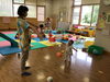 指導員さんと遊んでいるよ〜♪「子育て力アップ講座(パパの取るだけ育休を防ごう)を開催致しましたー！！」