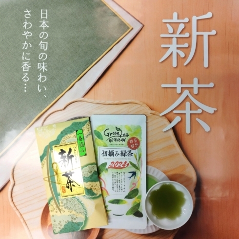 鹿児島新茶「旬の香りをお届け！美味しい『鹿児島新茶』ができました！」